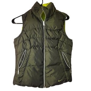 Nike Dark Green Puffer Vest